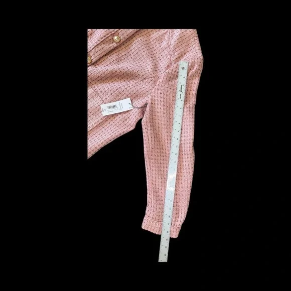 Liz Claiborne Pink Textured Blazer - Picture 8 of 10